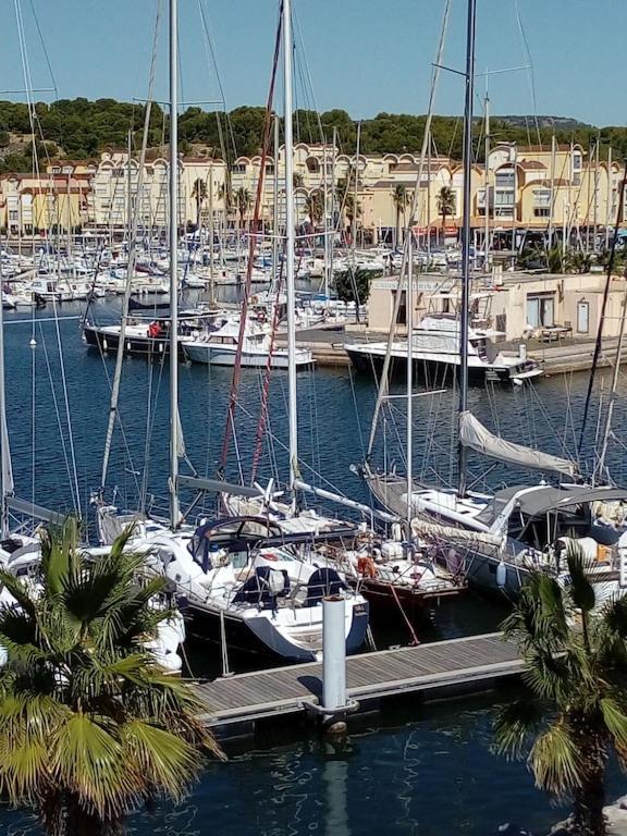 Gruissan Appartement Calme, Vue Sur Port De Plaisance -Clim, Empl.Parking מראה חיצוני תמונה