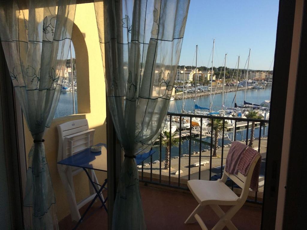 Gruissan Appartement Calme, Vue Sur Port De Plaisance -Clim, Empl.Parking מראה חיצוני תמונה